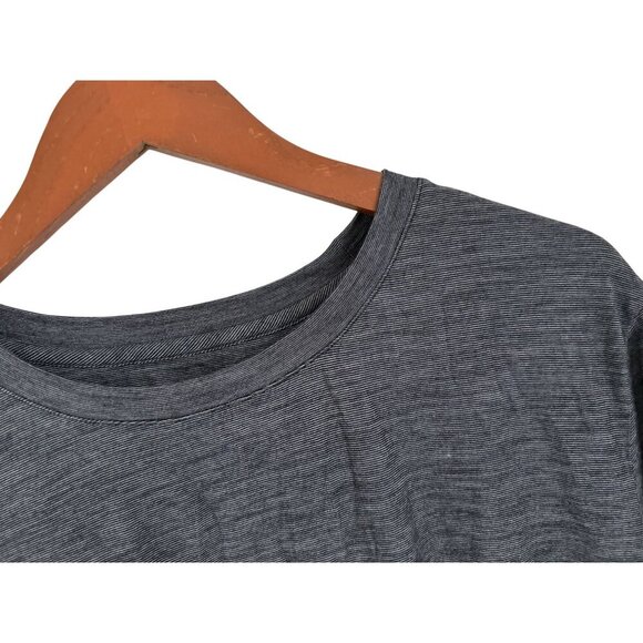Bombas Gray Merino Wool & Tencel Blend T-Shirt 2X - Picture 4 of 5